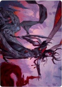 Drana, the Last Bloodchief Art Card [Zendikar Rising Art Series] | The Time Vault CA