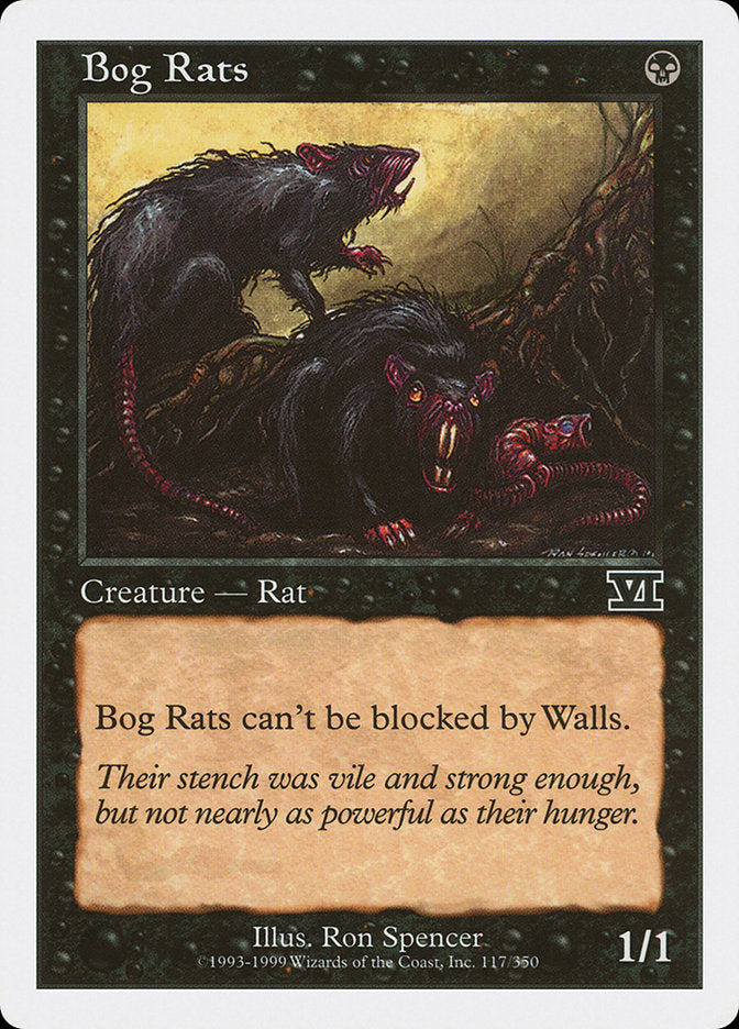 Bog Rats [Classic Sixth Edition] | The Time Vault CA