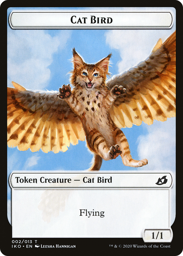 Cat Bird // Thopter Double-Sided Token [Starter Commander Decks] | The Time Vault CA