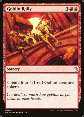 Goblin Rally [GRN Guild Kit] | The Time Vault CA