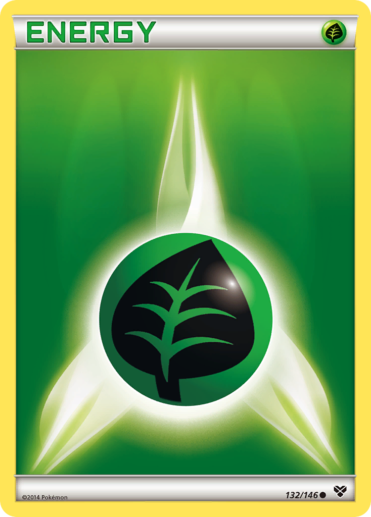 Grass Energy (132/146) [XY: Base Set] | The Time Vault CA