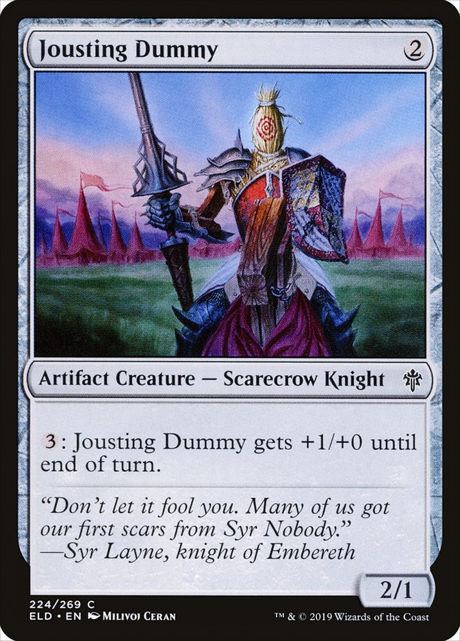 Jousting Dummy [Throne of Eldraine] | The Time Vault CA