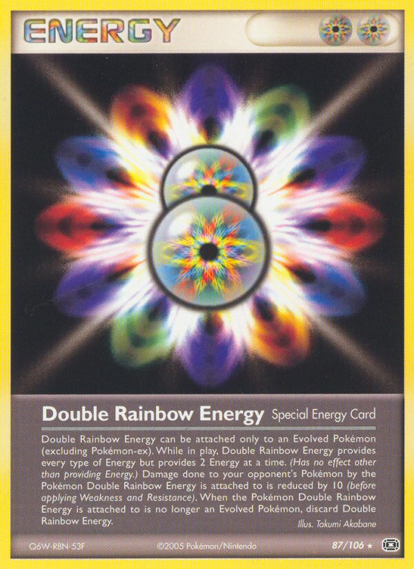 Double Rainbow Energy (87/106) [EX: Emerald] | The Time Vault CA