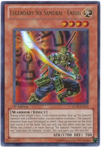 Legendary Six Samurai - Enishi [STOR-EN021] Ultra Rare | The Time Vault CA
