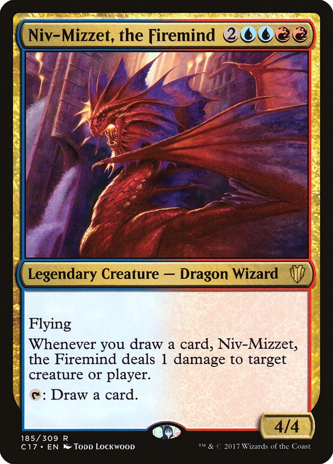 Niv-Mizzet, the Firemind [Commander 2017] | The Time Vault CA