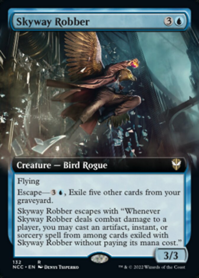 Skyway Robber (Extended Art) [Streets of New Capenna Commander] | The Time Vault CA