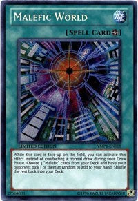 Malefic World [YMP1-EN008] Secret Rare | The Time Vault CA