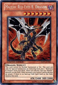Malefic Red-Eyes B. Dragon [YMP1-EN001] Secret Rare | The Time Vault CA