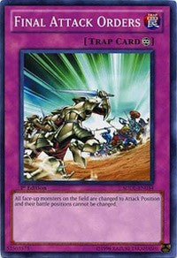 Final Attack Orders [SDDL-EN034] Common | The Time Vault CA