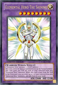 Elemental Hero The Shining [YG06-EN001] Ultra Rare | The Time Vault CA