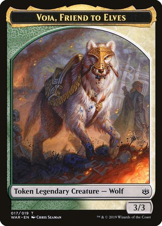 Voja, Friend to Elves Token [War of the Spark Tokens] | The Time Vault CA