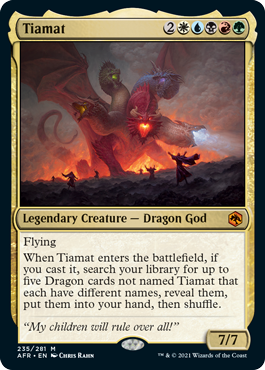 Tiamat [Dungeons & Dragons: Adventures in the Forgotten Realms] | The Time Vault CA