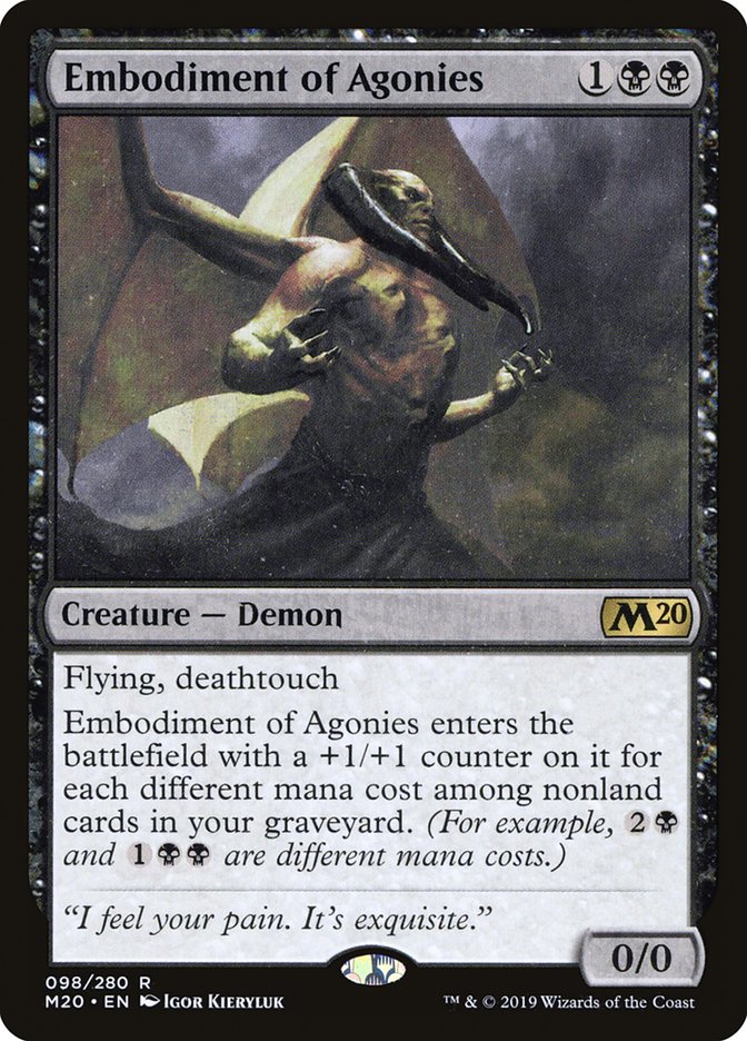 Embodiment of Agonies [Core Set 2020] | The Time Vault CA