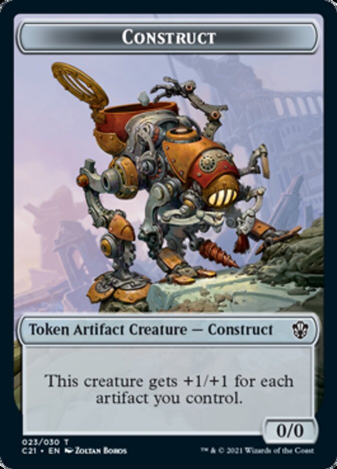 Copy // Construct Token (030) [Commander 2021 Tokens] | The Time Vault CA