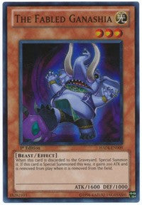 The Fabled Ganashia [HA04-EN009] Super Rare | The Time Vault CA