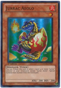 Jurrac Aeolo [HA04-EN017] Super Rare | The Time Vault CA