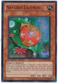 Naturia Ladybug [HA04-EN020] Super Rare | The Time Vault CA