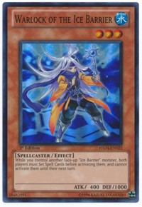 Warlock of the Ice Barrier [HA04-EN023] Super Rare | The Time Vault CA