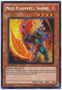 Neo Flamvell Sabre [HA04-EN035] Secret Rare | The Time Vault CA