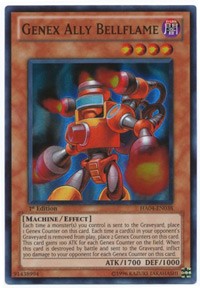Genex Ally Bellflame [HA04-EN038] Super Rare | The Time Vault CA