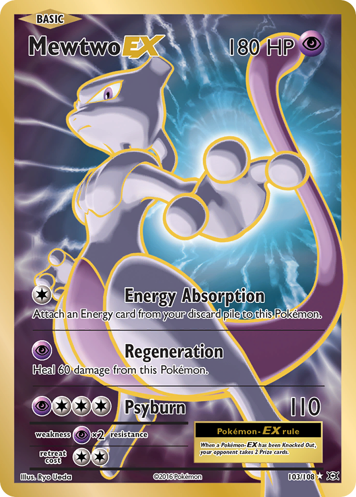 Mewtwo EX (103/108) [XY: Evolutions] | The Time Vault CA