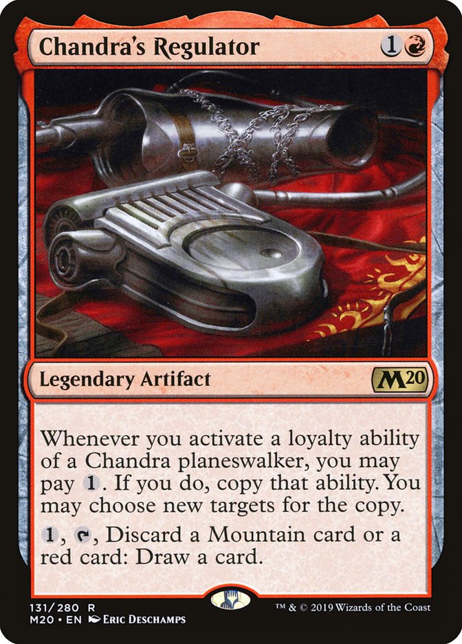 Chandra's Regulator [Core Set 2020] | The Time Vault CA