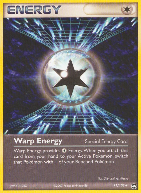 Warp Energy (91/108) [EX: Power Keepers] | The Time Vault CA