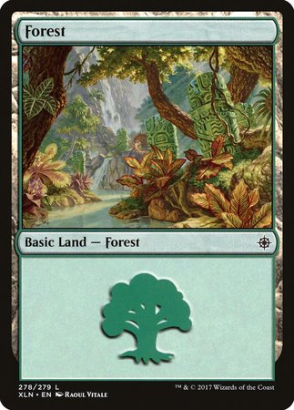 Forest (278) [Ixalan] | The Time Vault CA