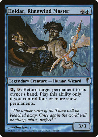 Heidar, Rimewind Master [Coldsnap] | The Time Vault CA