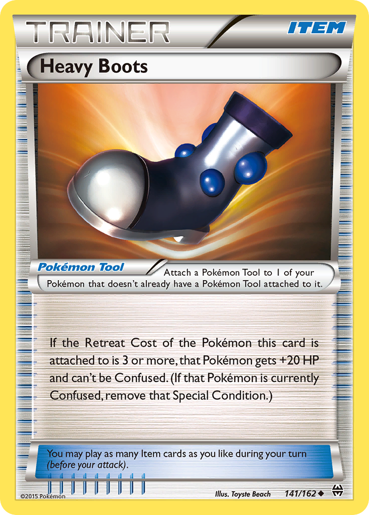 Heavy Boots (141/162) [XY: BREAKthrough] | The Time Vault CA