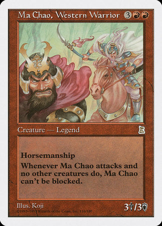 Ma Chao, Western Warrior [Portal Three Kingdoms] | The Time Vault CA