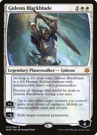Gideon Blackblade [War of the Spark] | The Time Vault CA