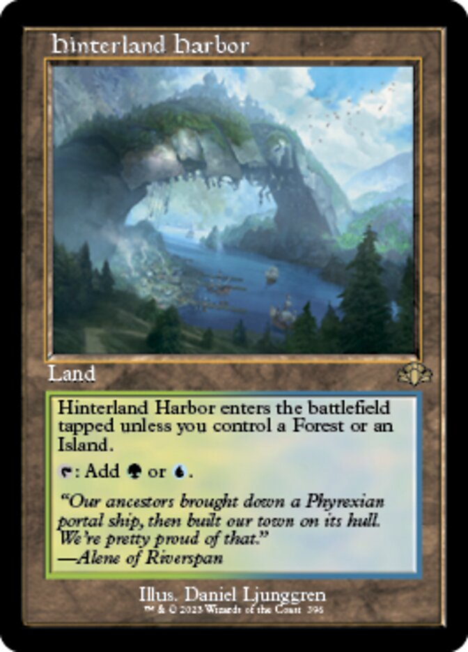 Hinterland Harbor (Retro) [Dominaria Remastered] | The Time Vault CA