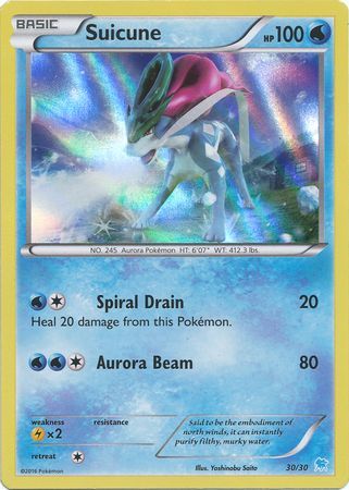 Suicune (30/30) [XY: Trainer Kit 3 - Suicune] | The Time Vault CA