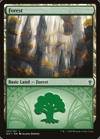 Forest (127) [GRN Guild Kit] | The Time Vault CA