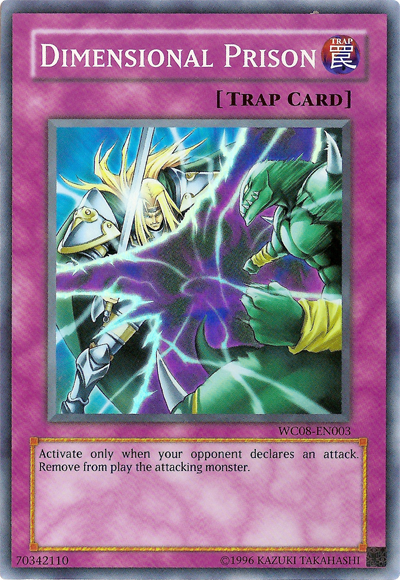 Dimensional Prison [WC08-EN003] Super Rare | The Time Vault CA