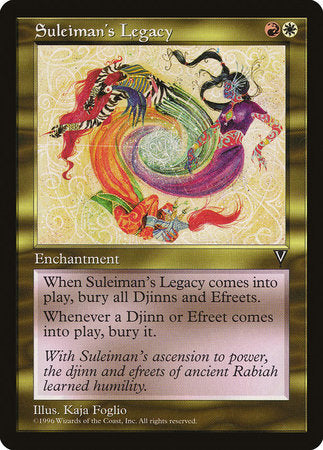 Suleiman's Legacy [Visions] | The Time Vault CA