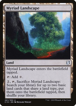 Myriad Landscape [Commander 2019] | The Time Vault CA