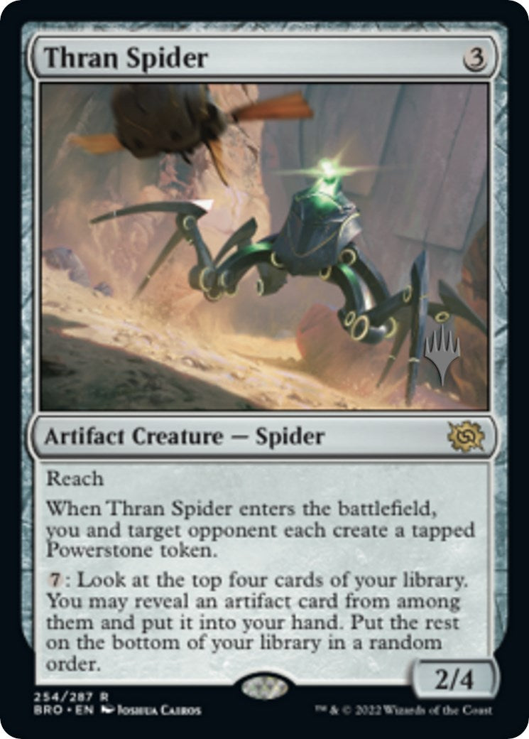 Thran Spider (Promo Pack) [The Brothers' War Promos] | The Time Vault CA
