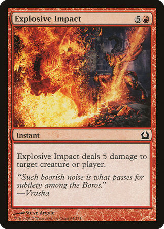 Explosive Impact [Return to Ravnica] | The Time Vault CA