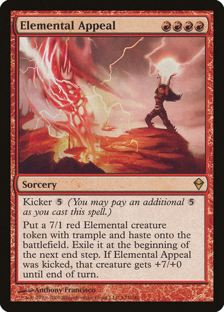 Elemental Appeal [Zendikar] | The Time Vault CA