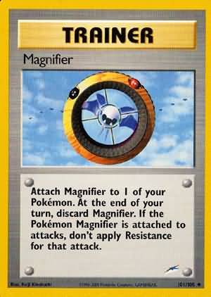 Magnifier (101/105) [Neo Destiny Unlimited] | The Time Vault CA