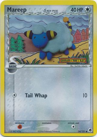 Mareep (54/101) (Delta Species) (Stamped) [EX: Dragon Frontiers] | The Time Vault CA