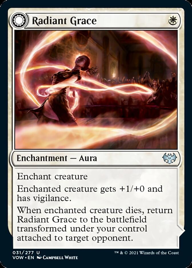 Radiant Grace // Radiant Restraints [Innistrad: Crimson Vow] | The Time Vault CA