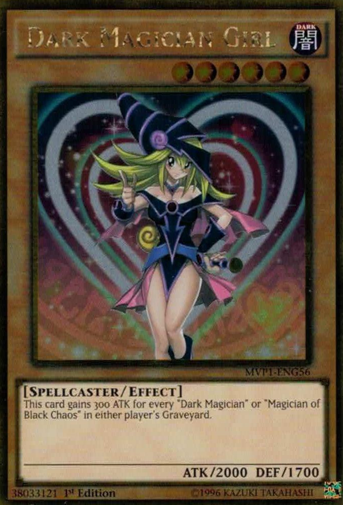 Dark Magician Girl [MVP1-ENG56] Gold Rare | The Time Vault CA