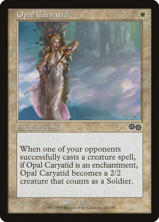 Opal Caryatid [Urza's Saga] | The Time Vault CA