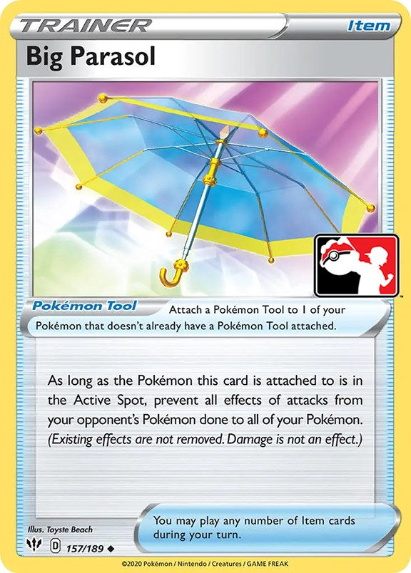 Big Parasol (157/189) [Prize Pack Series One] | The Time Vault CA