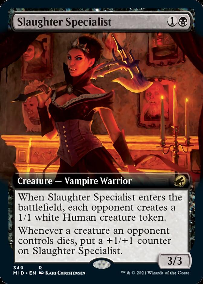 Slaughter Specialist (Extended) [Innistrad: Midnight Hunt] | The Time Vault CA