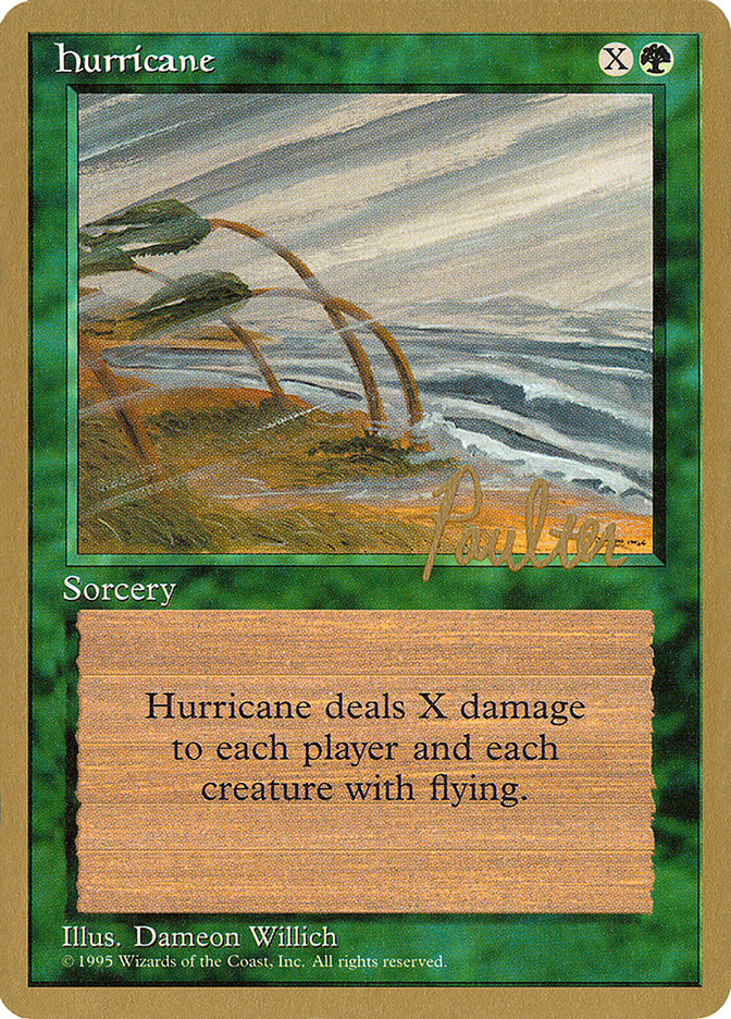 Hurricane (Preston Poulter) [Pro Tour Collector Set] | The Time Vault CA