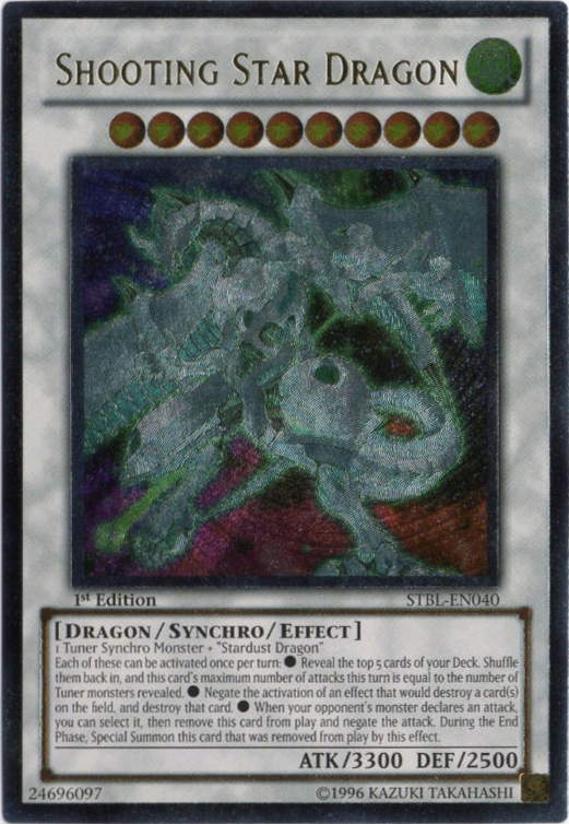 Shooting Star Dragon [STBL-EN040] Ghost Rare | The Time Vault CA